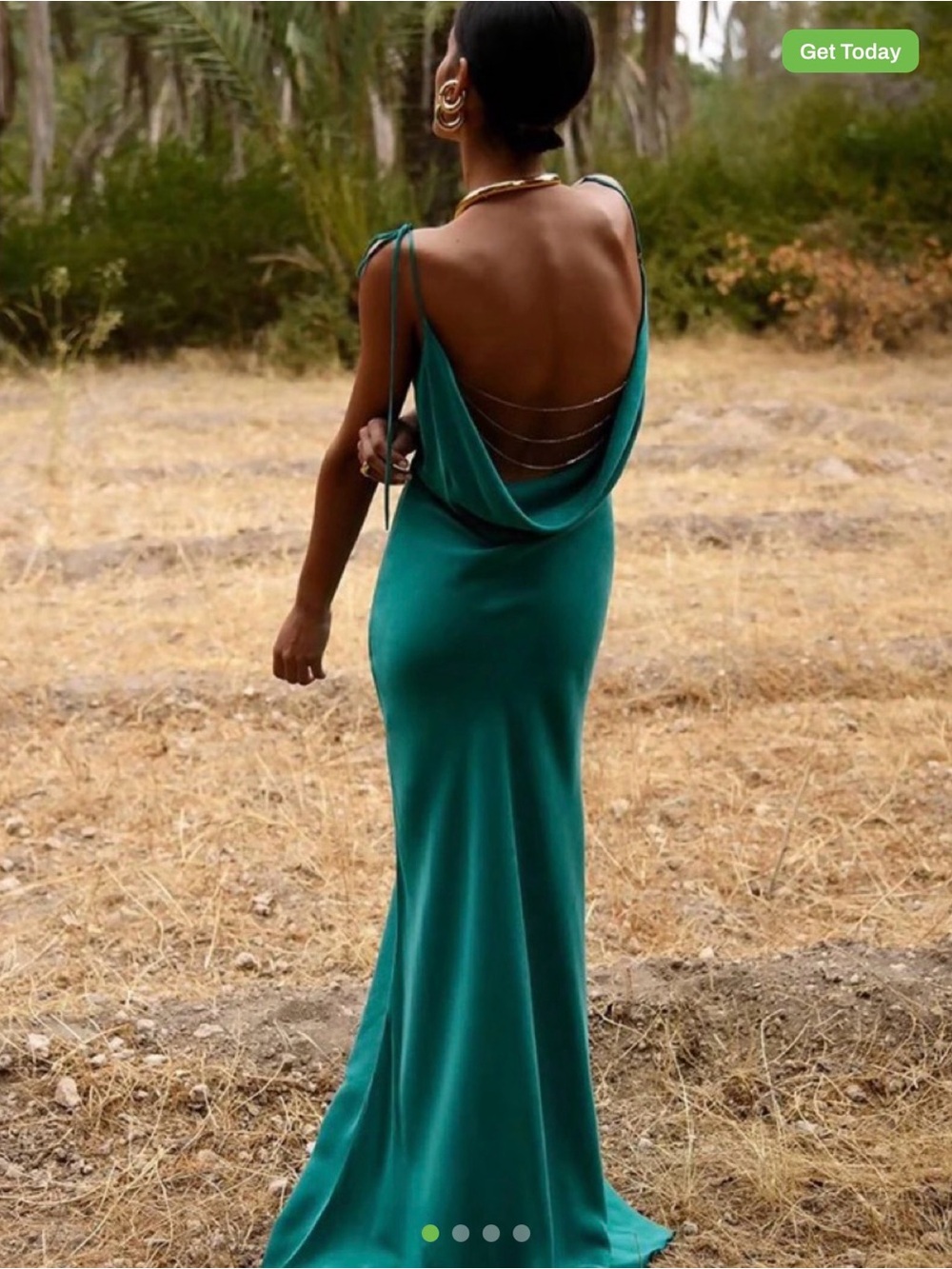 Rat & Boa Ophelia Dress in Green